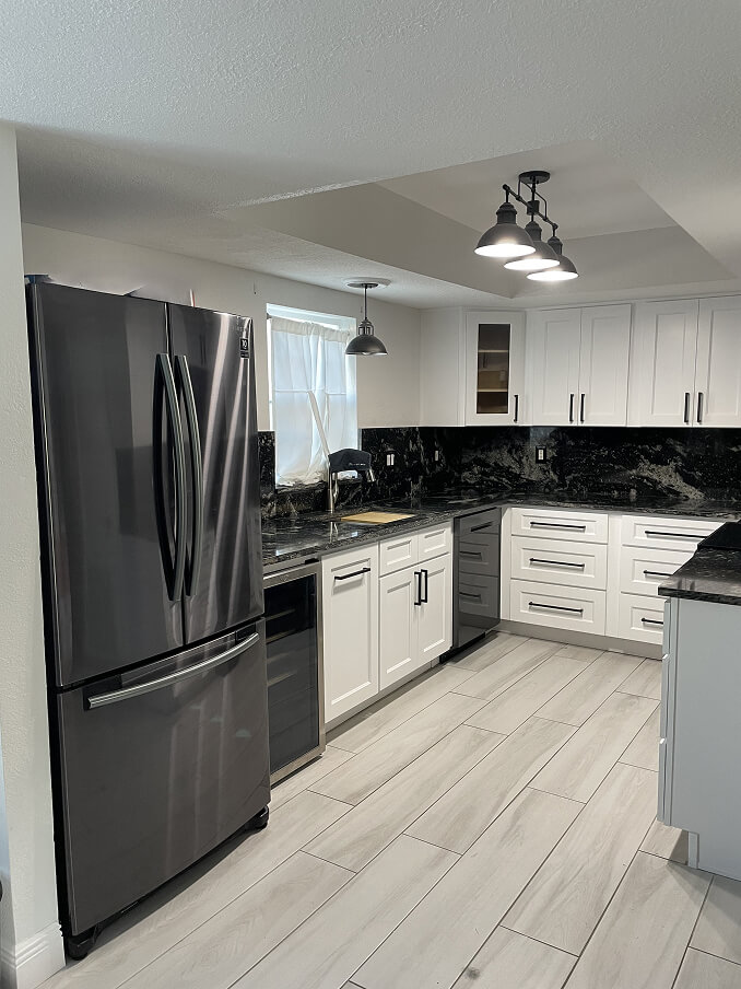Kitchen remodeling after